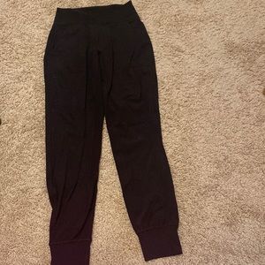 Black lululemon align joggers